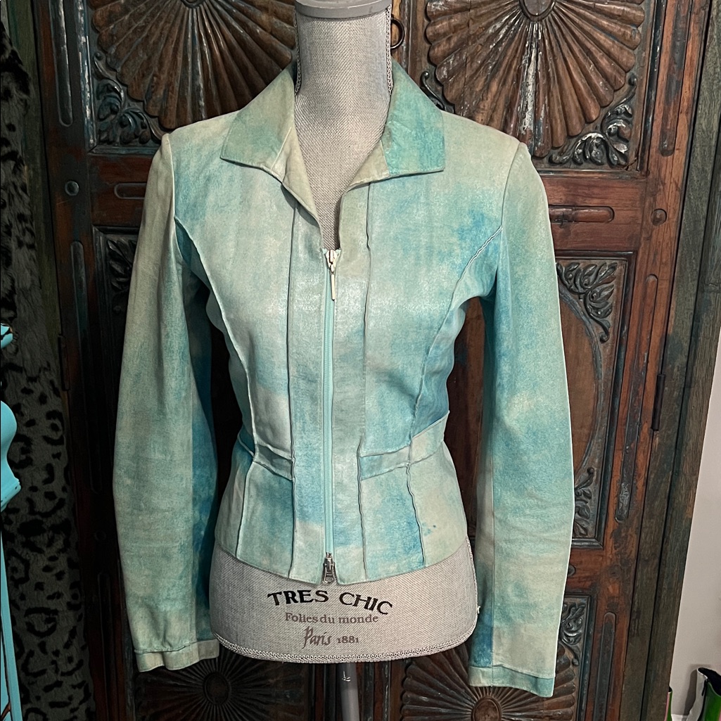 Neto Leather Blazer